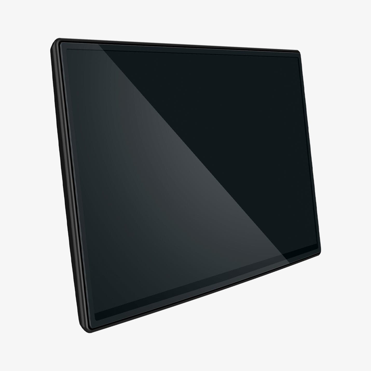 AGL04688 - Tesla Model S / X Screen Protector EZ FIT GLAS.tR showing the front and side