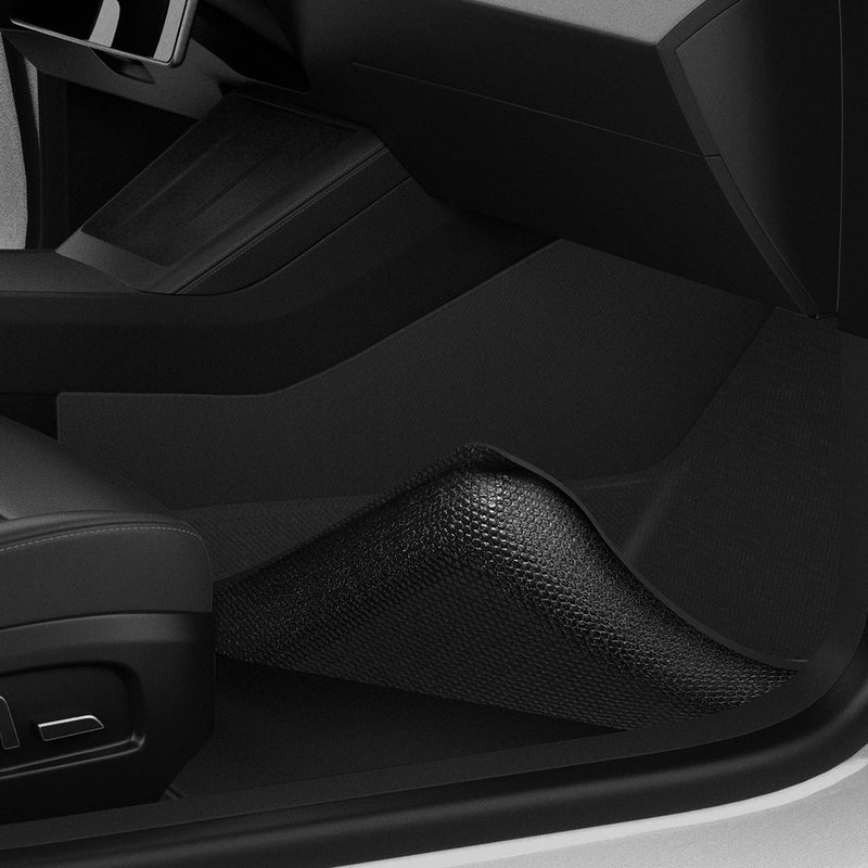 ACP07578 - Tesla Model 3 Highland WeatherBloc Floor Mat TLF-3H in Black showing the inner of the floor mat