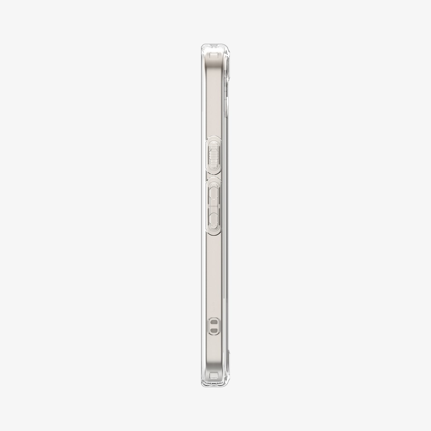 ACS11279 - Pixel 10a Ultra Hybrid in Crystal Clear showing the side