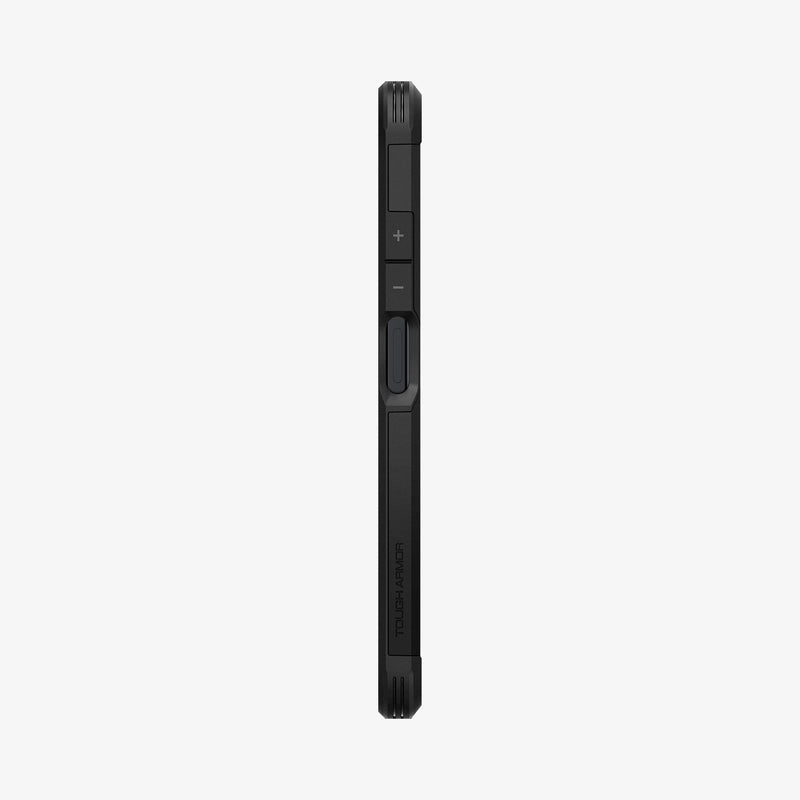 ACS04416 - Redmi Note 12 Pro Case Tough Armor in Black showing the side with side buttons