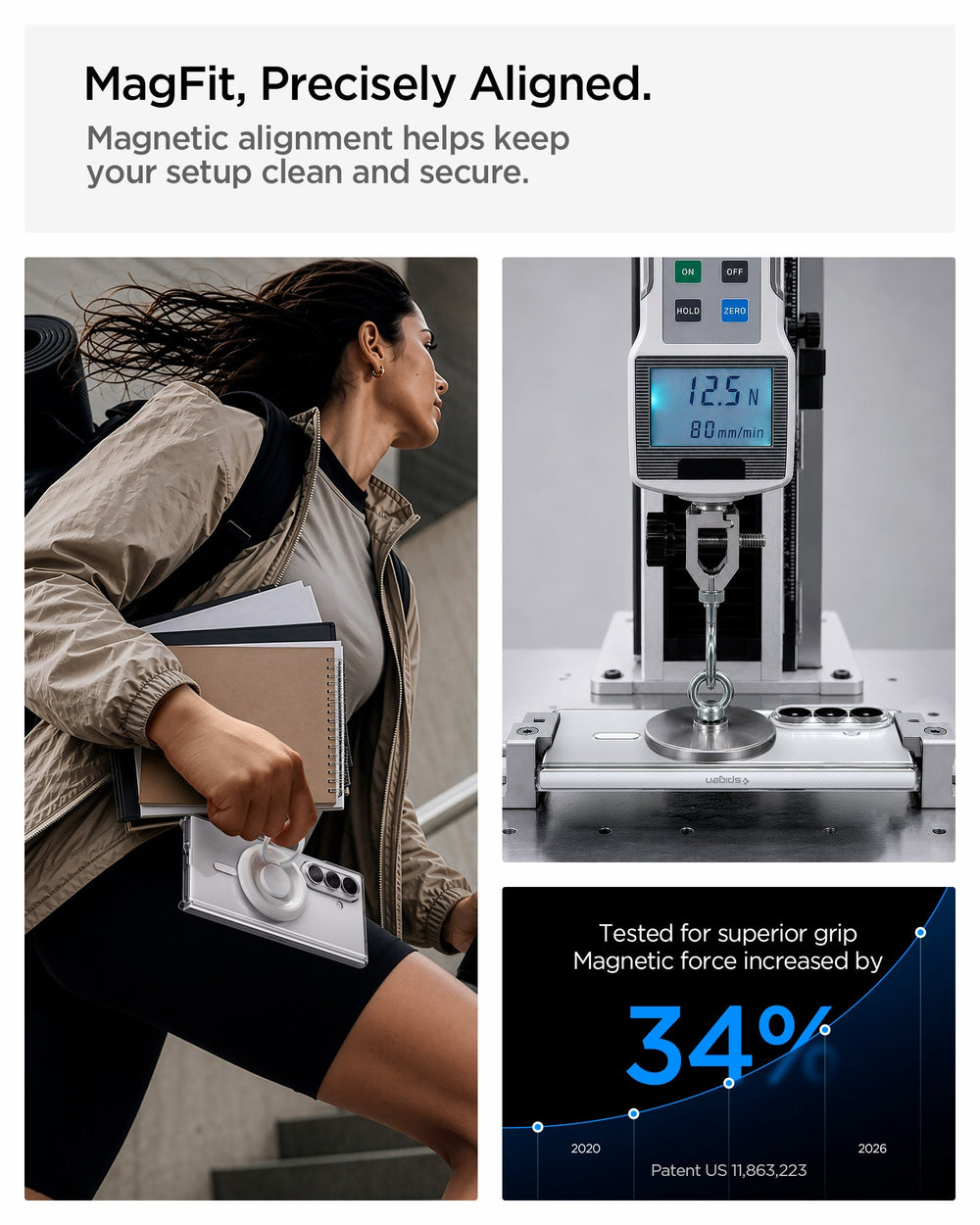 ACS11495 - Galaxy Z Fold 8 Ultra Air Skin Zero (Mag Fit) showing the 