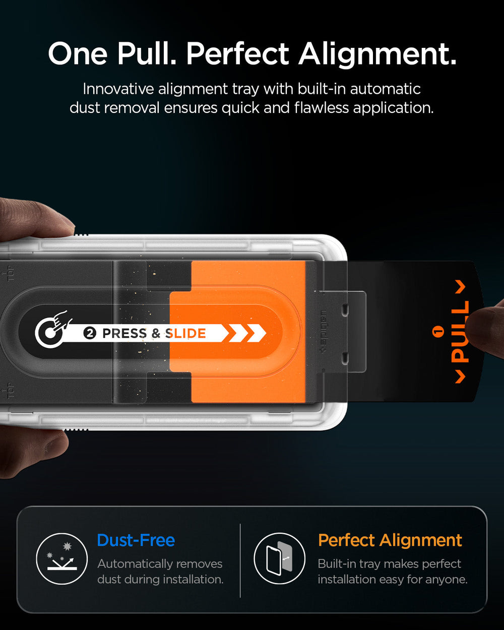 AGL09576 - Galaxy Z Fold 8 Ultra GLAS.tR EZ Fit Pro showing the 