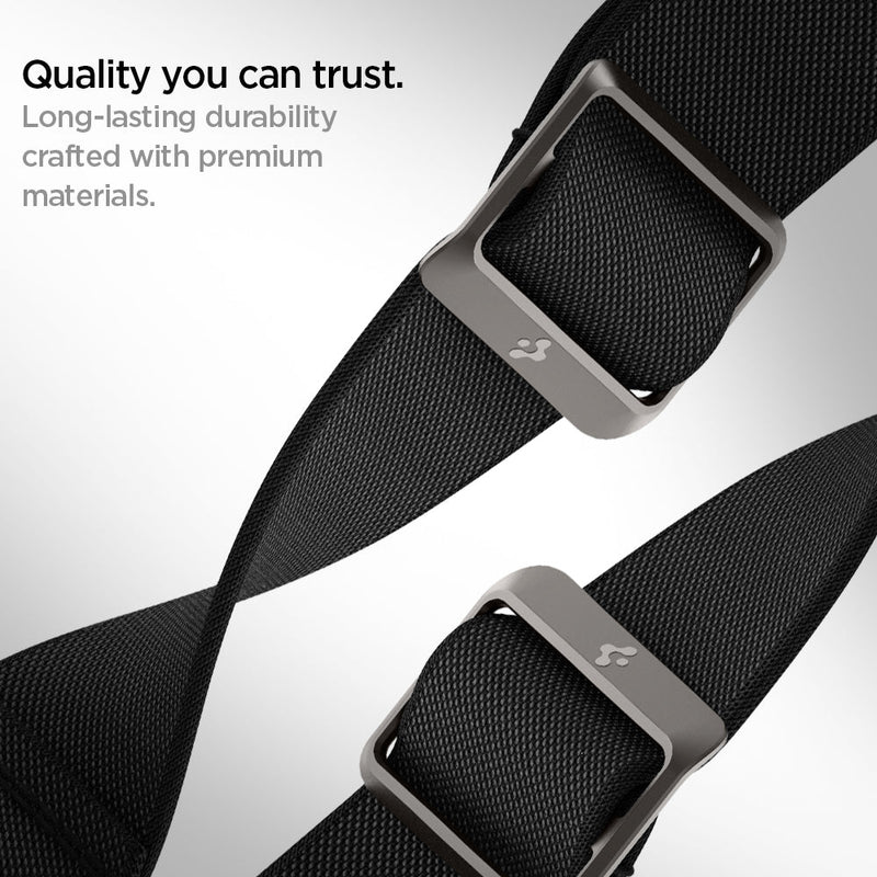 AMP02286 - Apple Watch Series (Apple Watch (49mm)/Apple Watch (45mm)/Apple Watch (42mm)) Watch Band Lite Fit in black long lasting durability crafted with premium, ,materials. Quality you can trust.