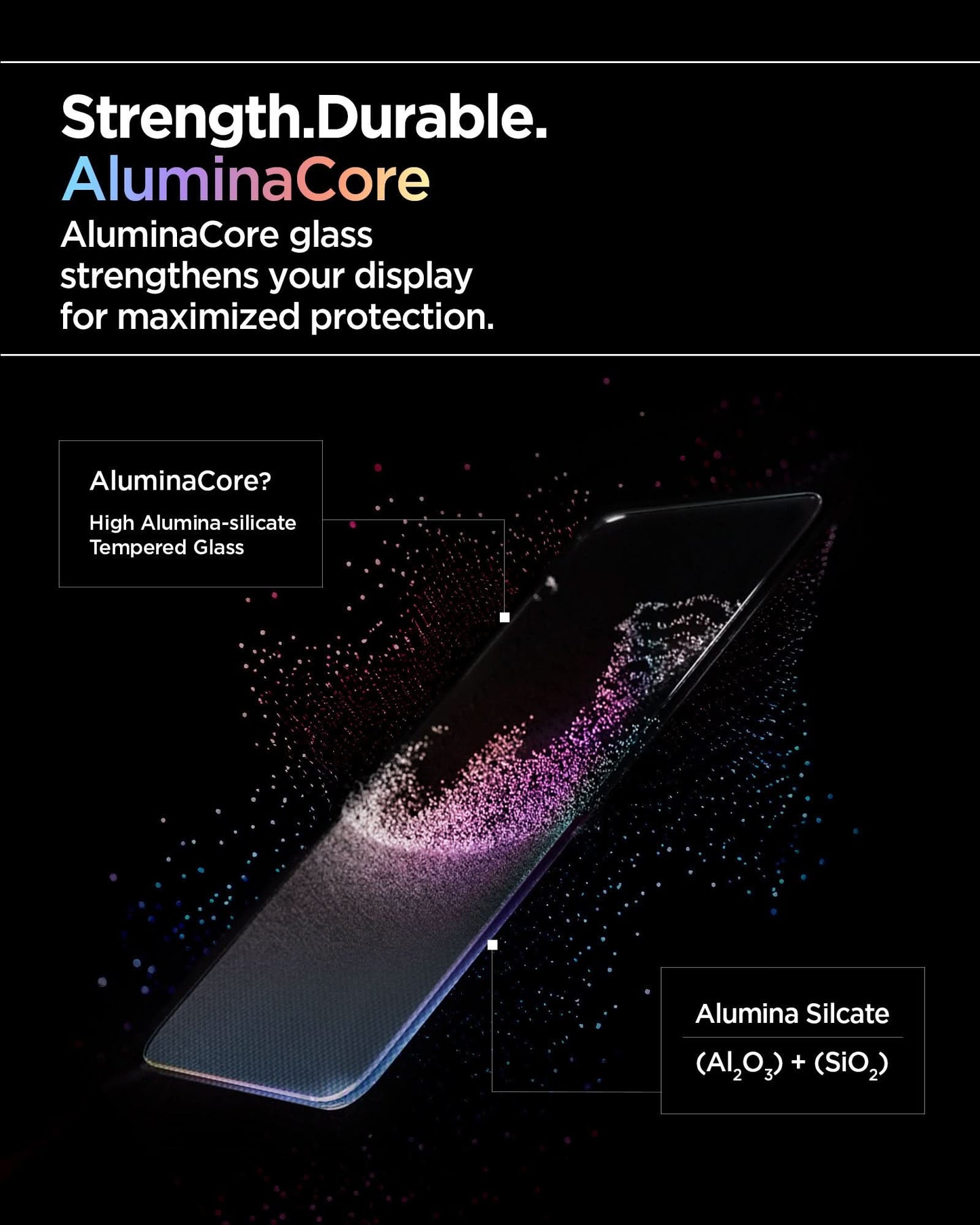 AGL11322- iPhone 17 Pro Max - Glas.tR AlignMaster S showing strength durable. aluminacore