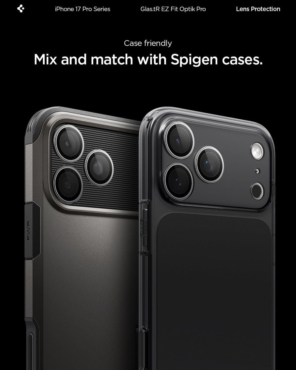iPhone 17 Series Optik Pro EZ Fit Lens Protector - Spigen.com