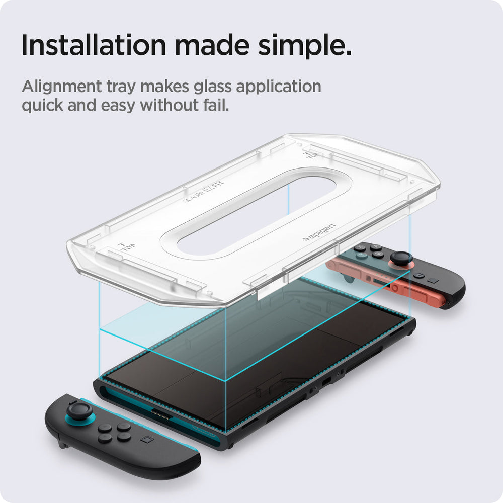 Nintendo Switch Series Screen Protector EZ FIT GLAS.tR - Spigen