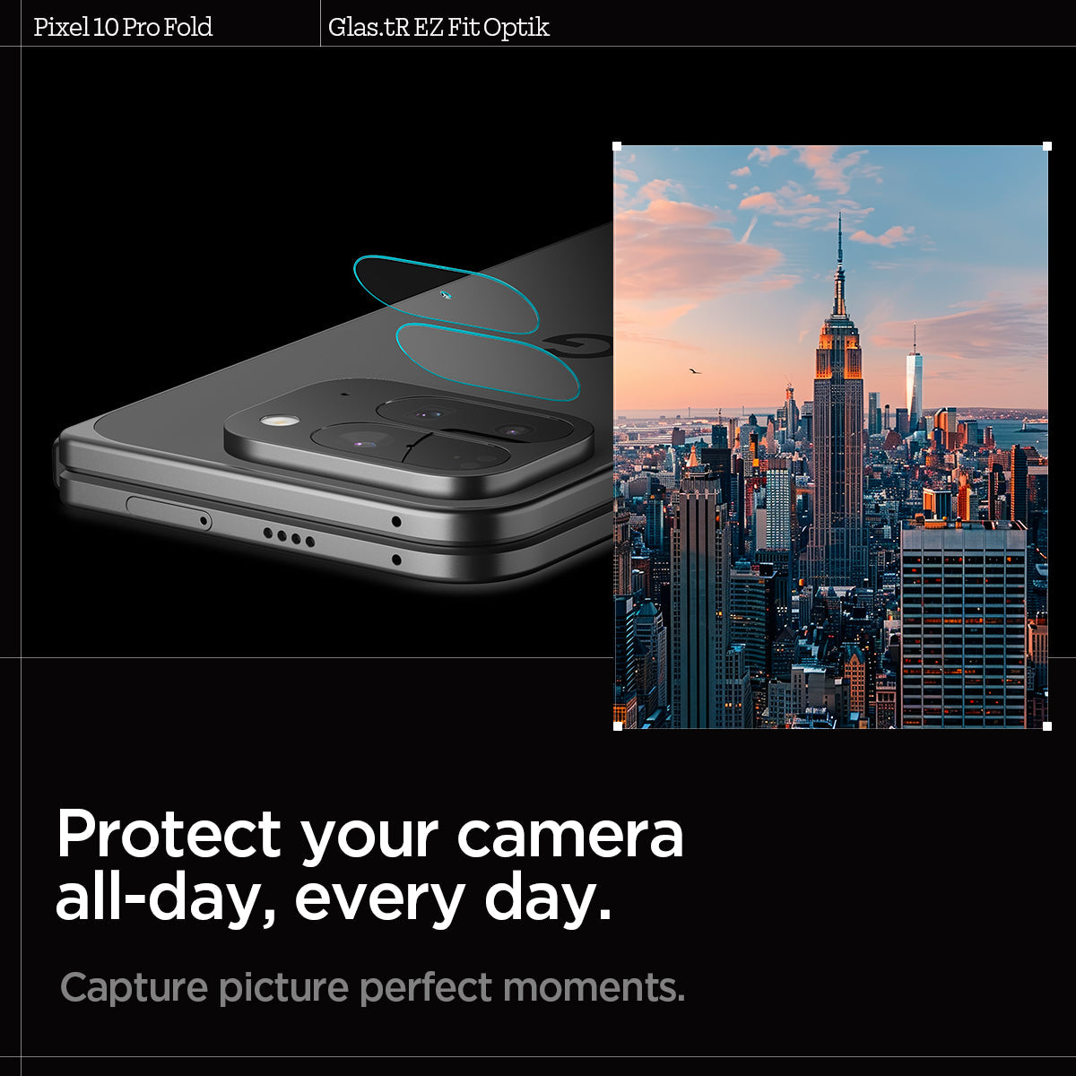 AGL09664 - GajPFD Optik EZ Fit Lens Protector protect your camera all-day, everyday. capture picture perfect moments