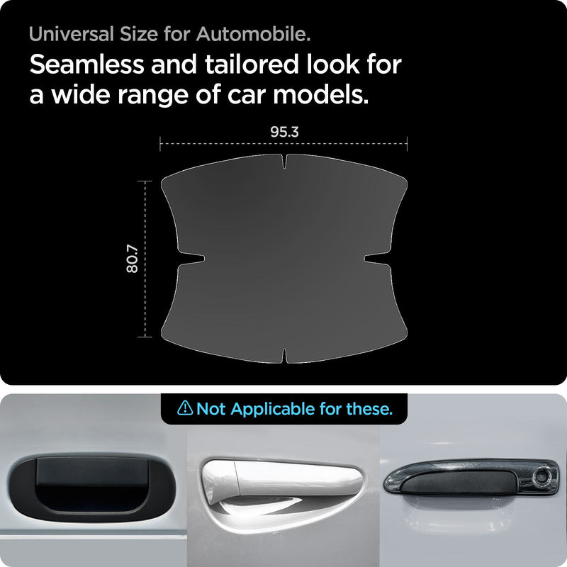 AFL06982 - Universal Platinum Shield Car Door showing the universal size for automobile. Seamless and tailored look for a wide range of car models.