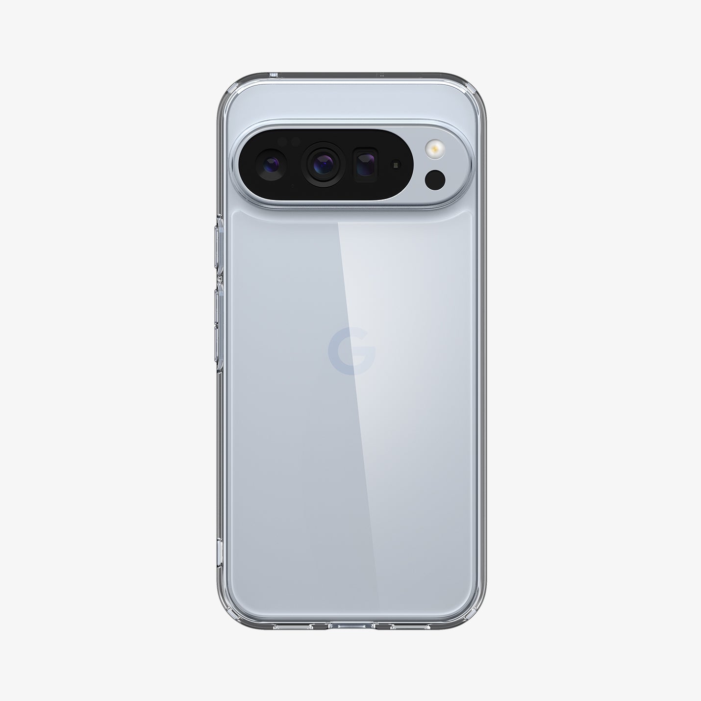 ACS09738 - GajPXL Case Ultra Hybrid in crystal clear showing the back