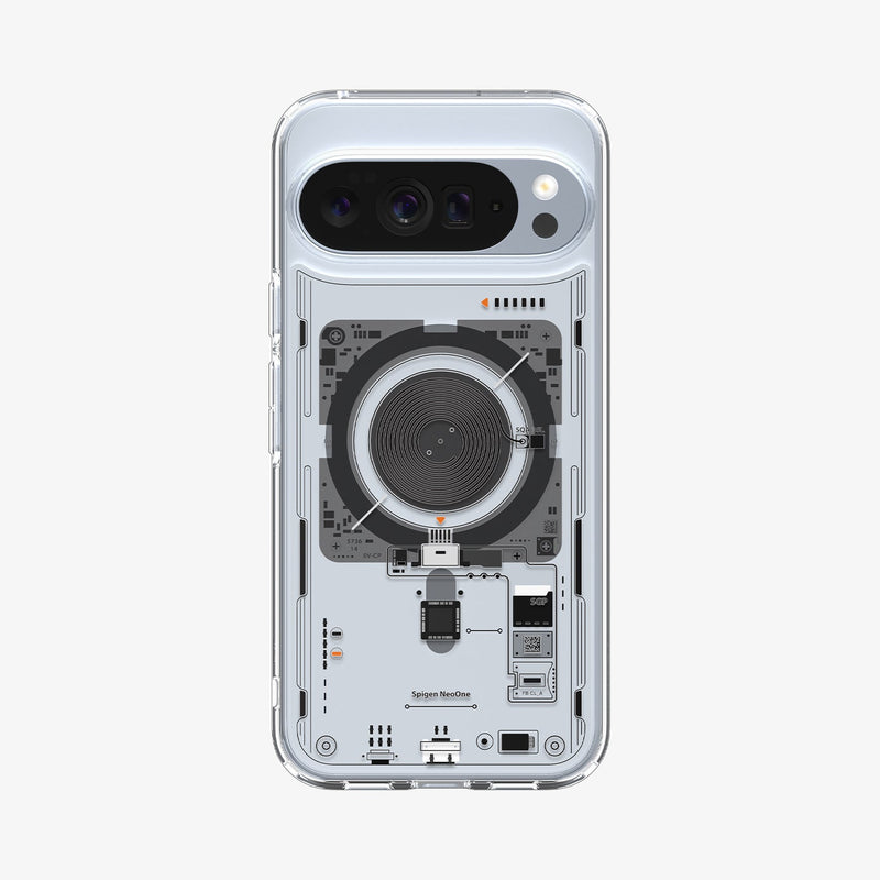 ACS09727 - GajPXL Case Ultra Hybrid Neo One (MagFit) showing the back
