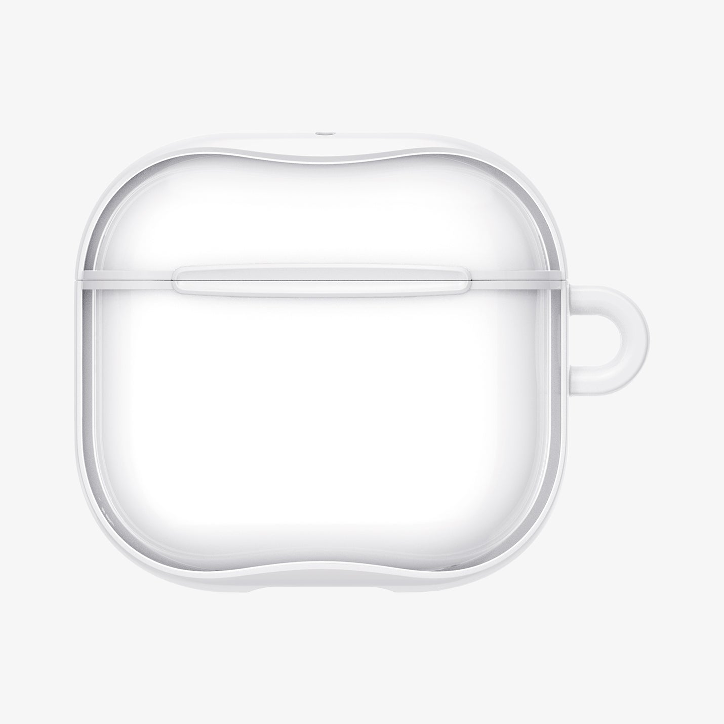 ACS08643 - AirPods 4 Pro / AirPods 4 Ultra Hybrid in Jet White showing the front