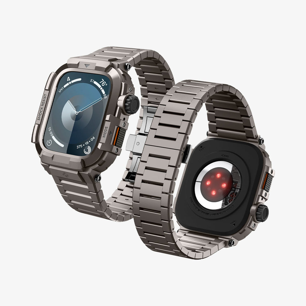 Apple Watch Series Case + Band Metal Armor Pro - Spigen.com
