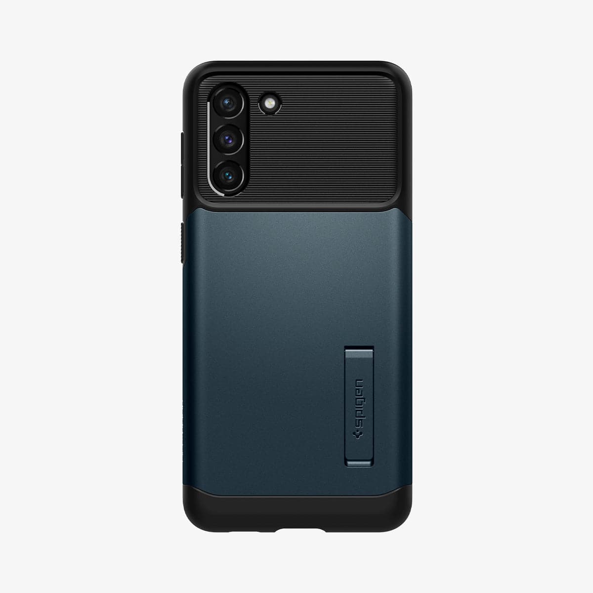 ACS02411 - Galaxy S21 Plus Slim Armor Case in metal slate showing the back
