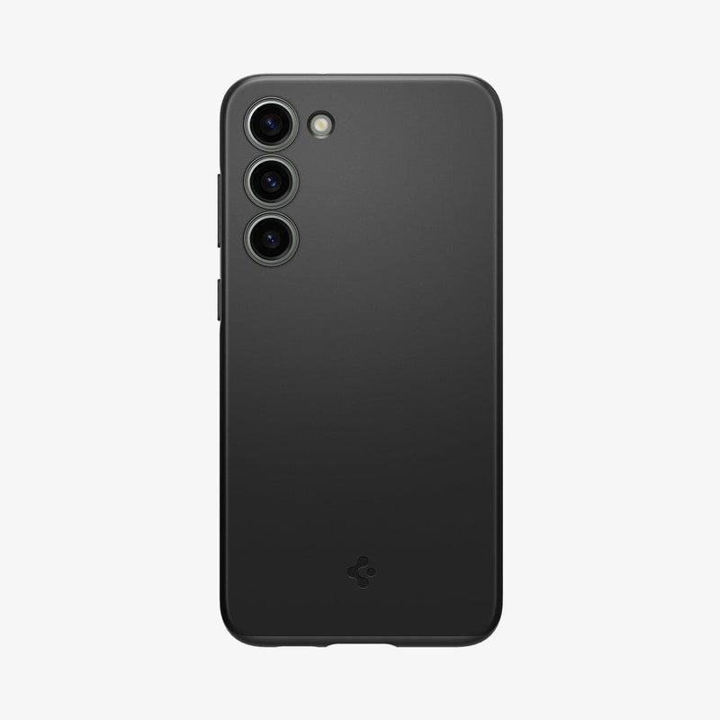 ACS05707 - Galaxy S23 Case Thin Fit in black showing the back