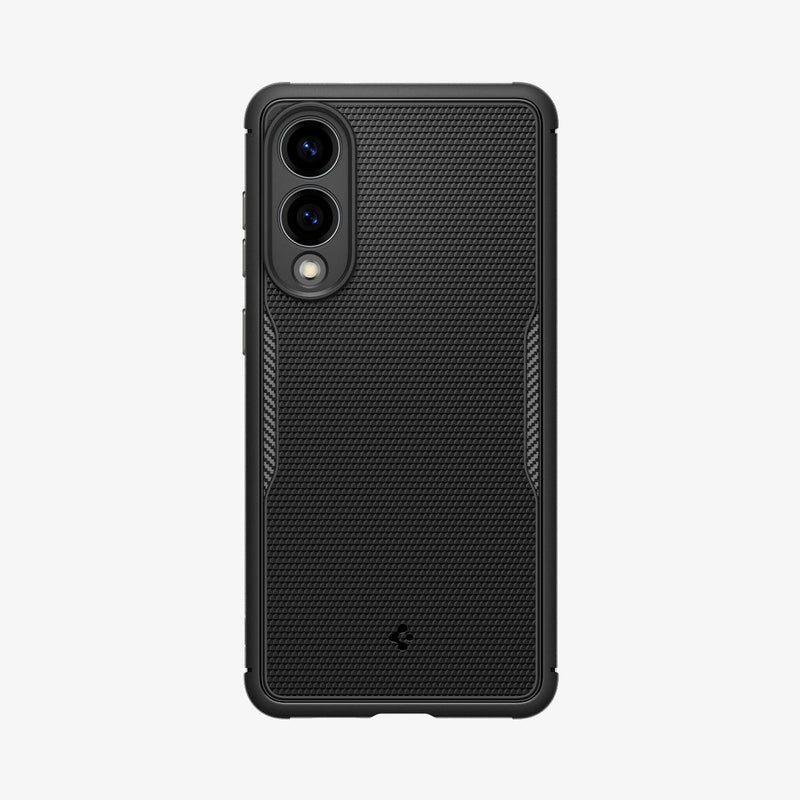 ACS09406 - Galaxy S25 Edge Case Core Armor (MagFit) in Matte Black showing the back