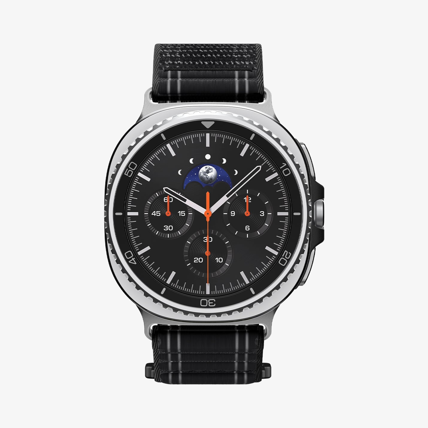 AMP10153 - Galaxy Watch 9 Series WBF0 in black showing the front