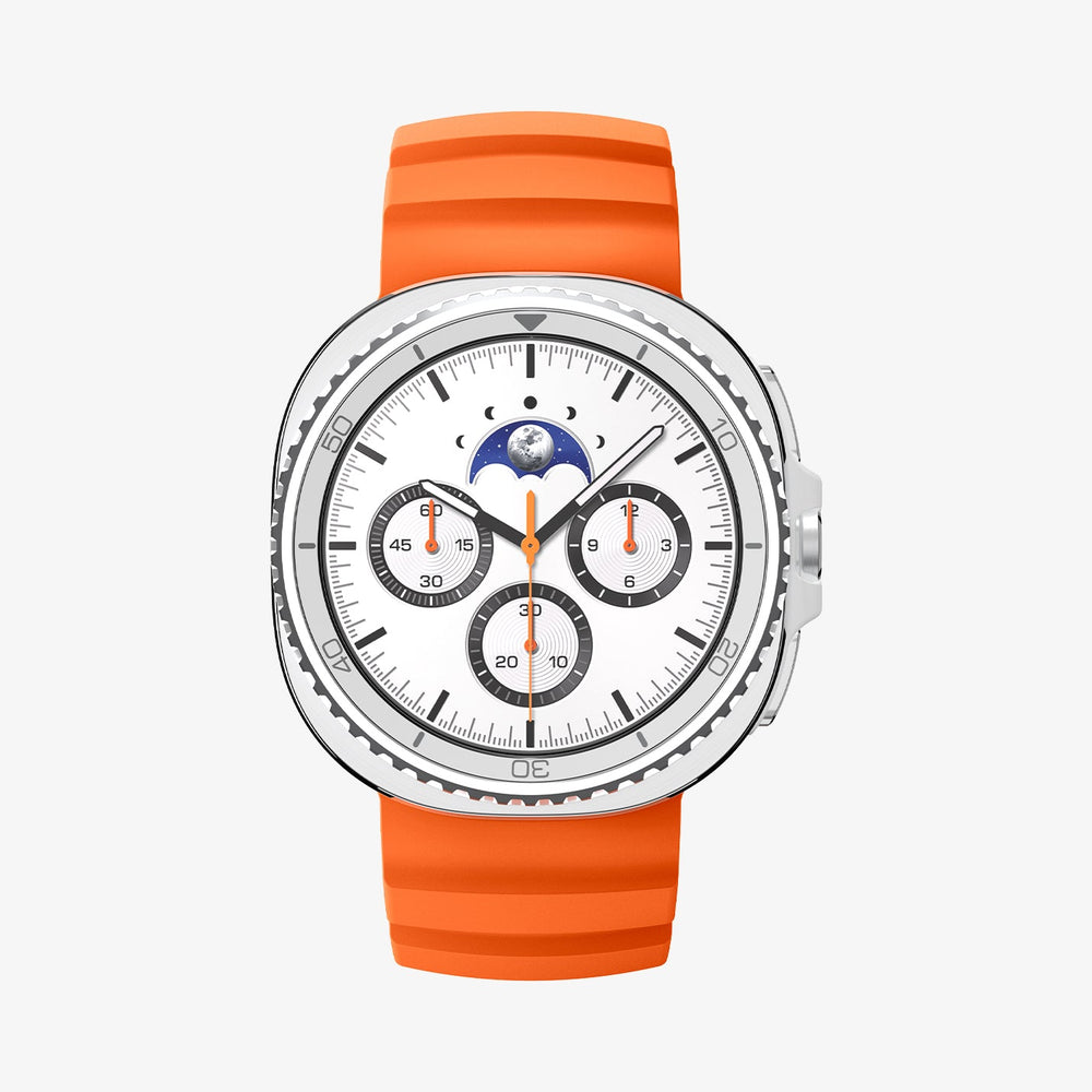 AMP10152 - Galaxy Watch 9 Series WBS2 in orange showing the front