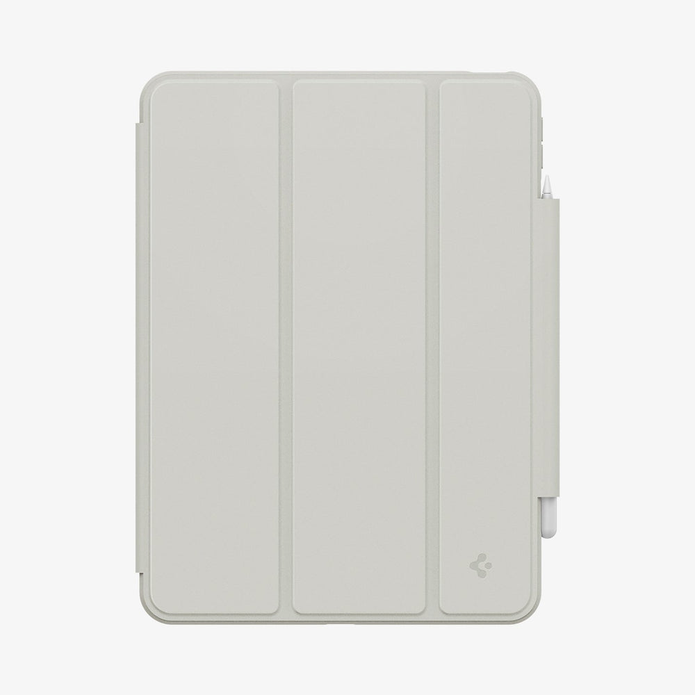 ACS08491 - iPad Air 13-inch (2024) Case Air Skin Pro OneTap in Gray showing the front, cover closed