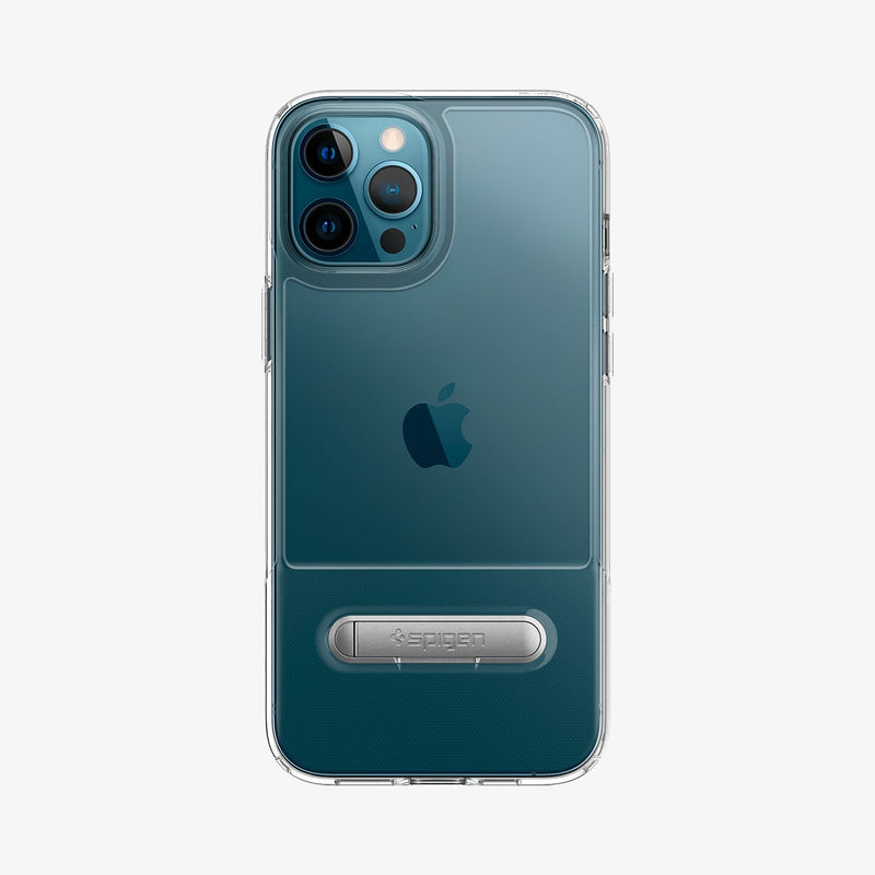 ACS01487 - iPhone 12 Pro Max Case Slim Armor Essential S in crystal clear showing the back