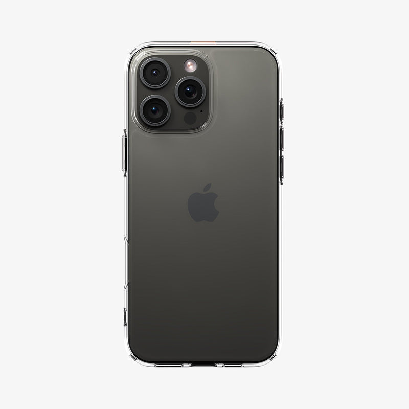 ACS08028 - iPhone 16 Pro Max Case Ultra Hybrid in Crystal Clear showing the back