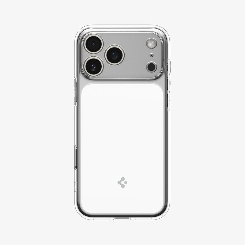 ACS10046 - iPhone 17 Pro Max Ultra Hybrid T (MagFit) in Glossy White showing the back