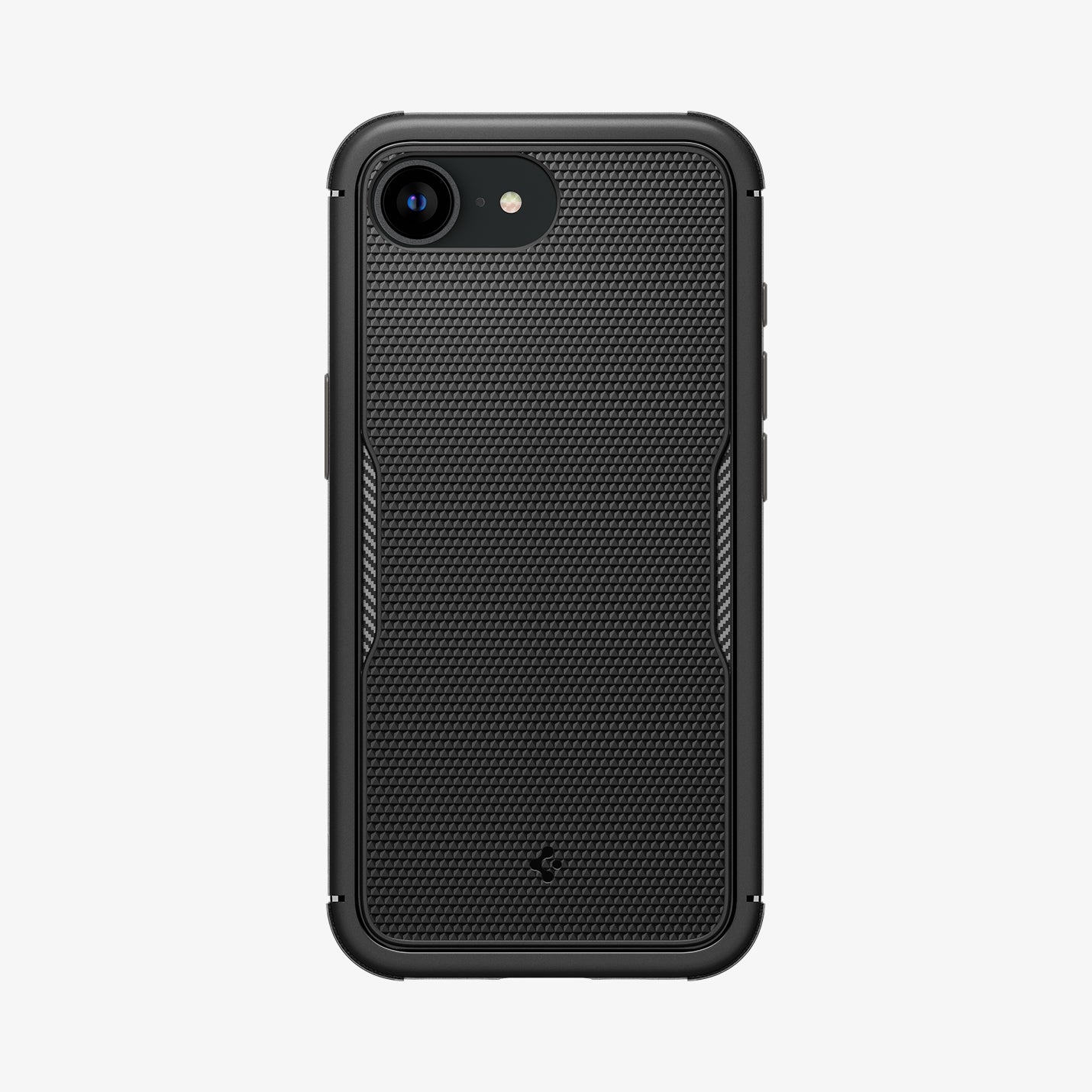 ACS09126 - iPhone 17e Case Core Armor (MagFit) in Matte Black showing the back