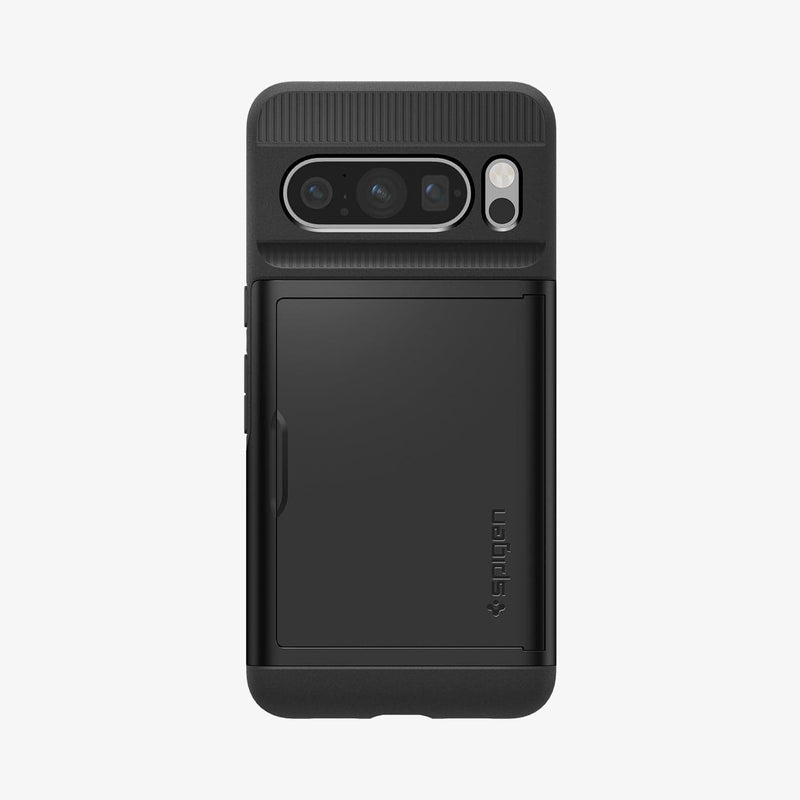 ACS06323 - Pixel 8 Pro Case Slim Armor CS in black showing the back