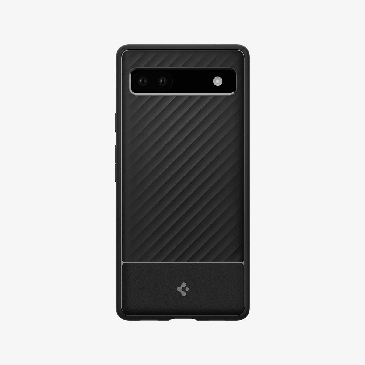 ACS04482 - Pixel 6a Case Core Armor in matte black showing the back