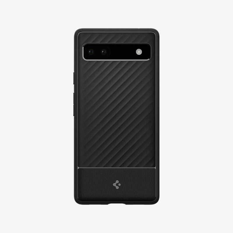 ACS04482 - Pixel 6a Case Core Armor in matte black showing the back