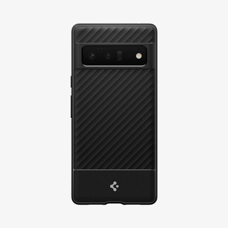 ACS03464 - Pixel 6 Pro Case Core Armor in matte black showing the back