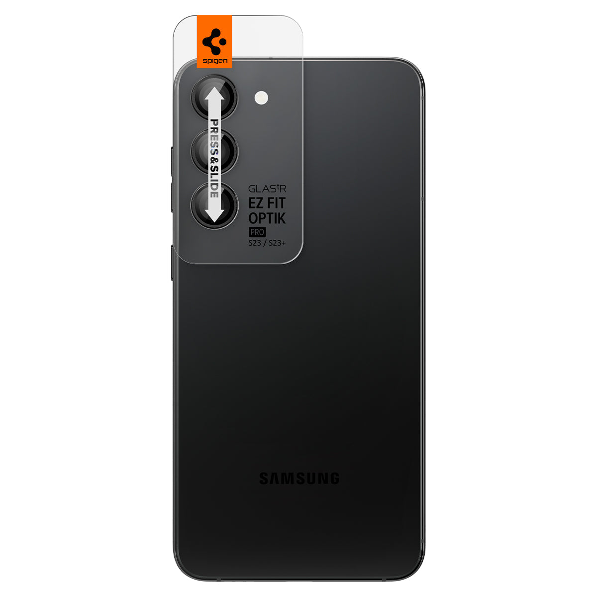Funda delgada Spigen Samsung Galaxy S23 Plus (negro) 